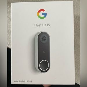 Google Nest Wired Doorbell - BRAND NEW IN-BOX